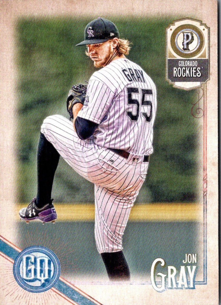 2018 Topps Gypsy Queen Jon Gray