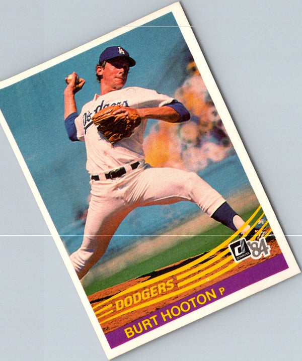 1984 Donruss Burt Hooton #459