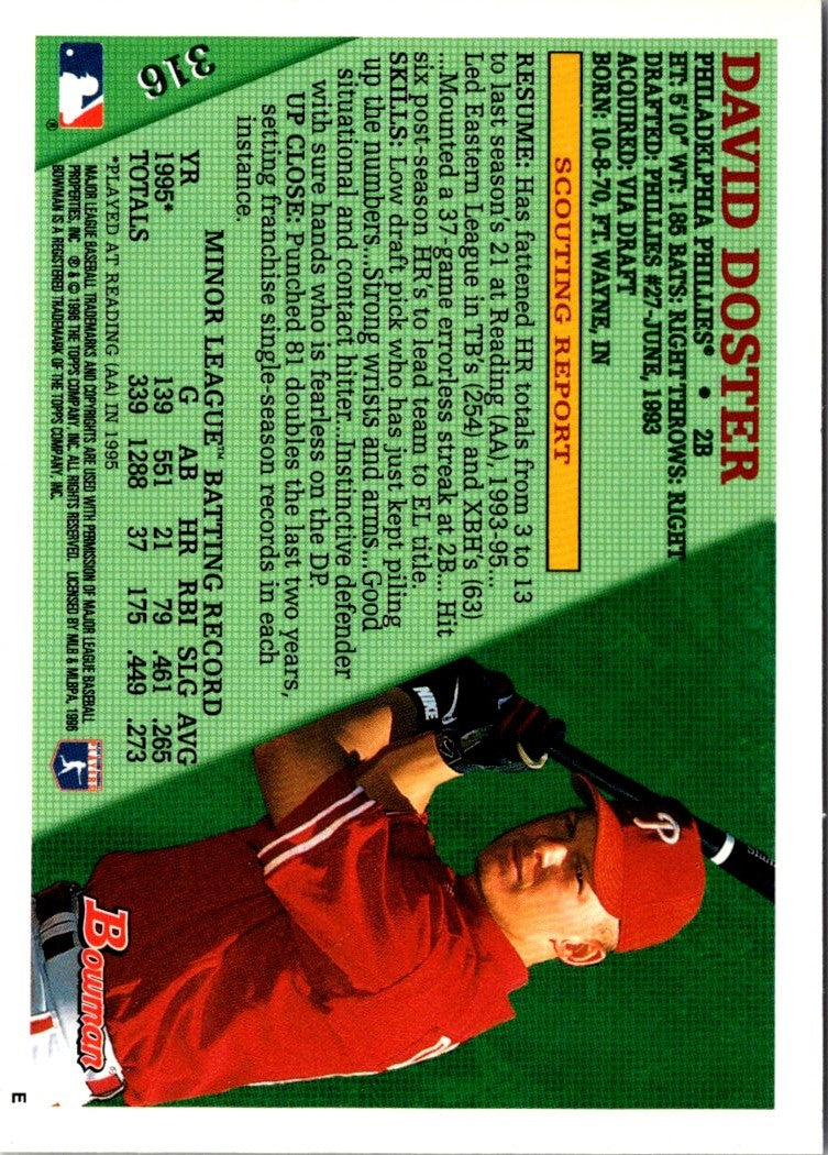 1996 Bowman David Doster