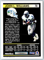 1991 Pinnacle John L. Williams #78