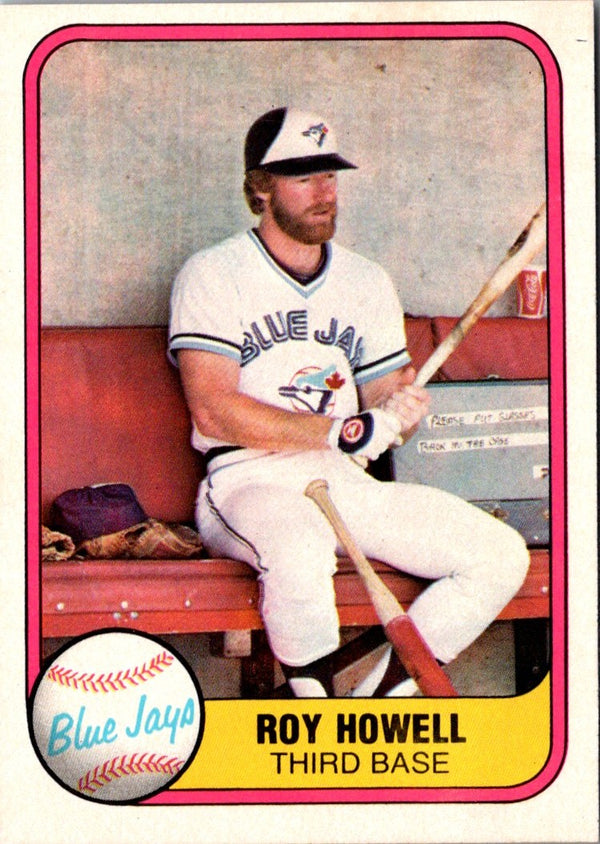 1981 Fleer Roy Howell #417