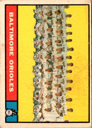 1961 Topps Baltimore Orioles