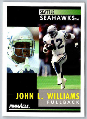 1991 Pinnacle John L. Williams #78