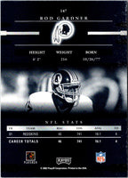 2002 Playoff Prestige Rod Gardner #147