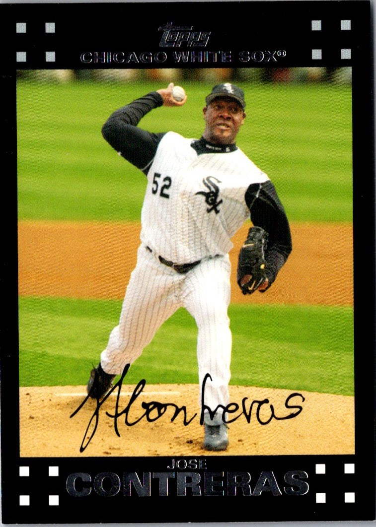 2007 Topps Jose Contreras