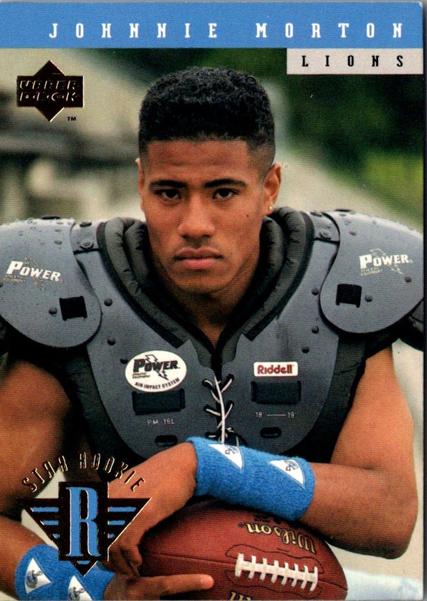 1994 Upper Deck Johnnie Morton #14 Rookie