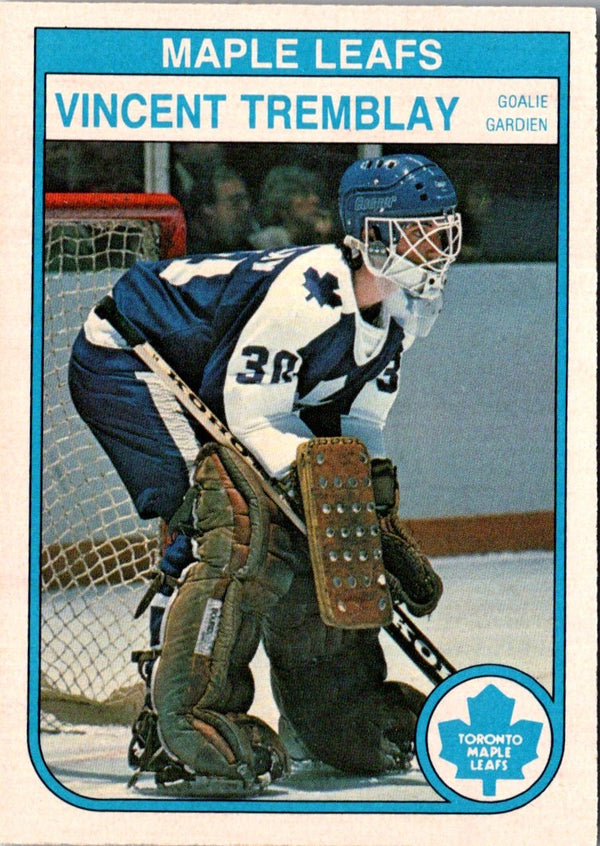 1982 O-Pee-Chee Vincent Tremblay #334 Rookie