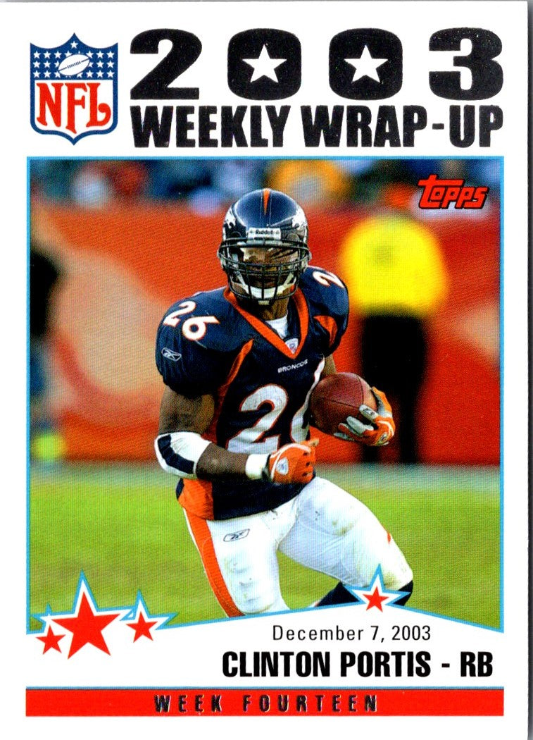 2004 Topps Clinton Portis
