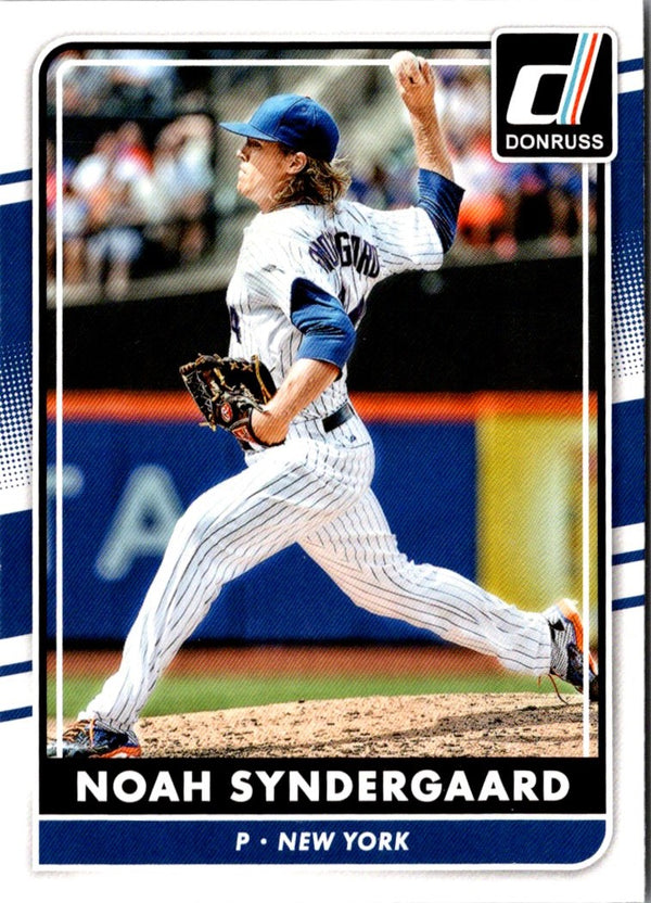 2016 Donruss Noah Syndergaard #160