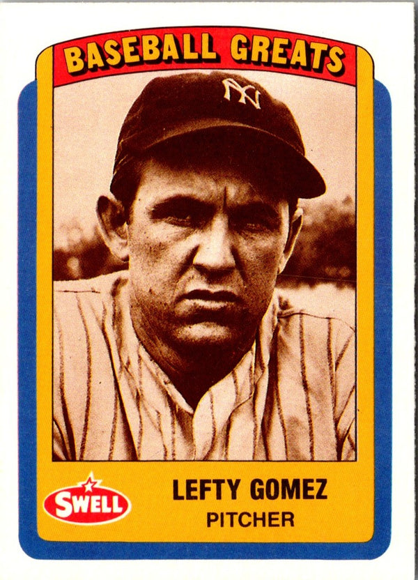 1990 Swell Baseball Greats Lefty Gomez #84