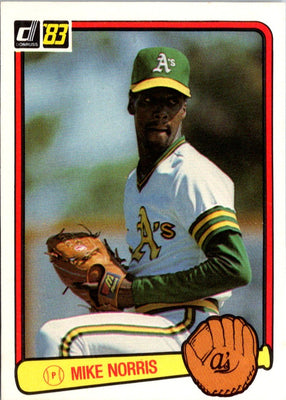 1983 Donruss Mike Norris #139