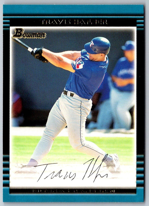 2002 Bowman Travis Hafner #151