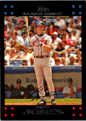 2006 Topps Heritage Chipper Jones #90