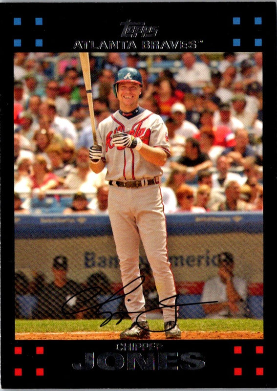2006 Topps Heritage Chipper Jones #90