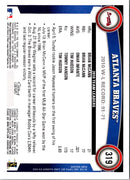 2011 Topps Atlanta Braves