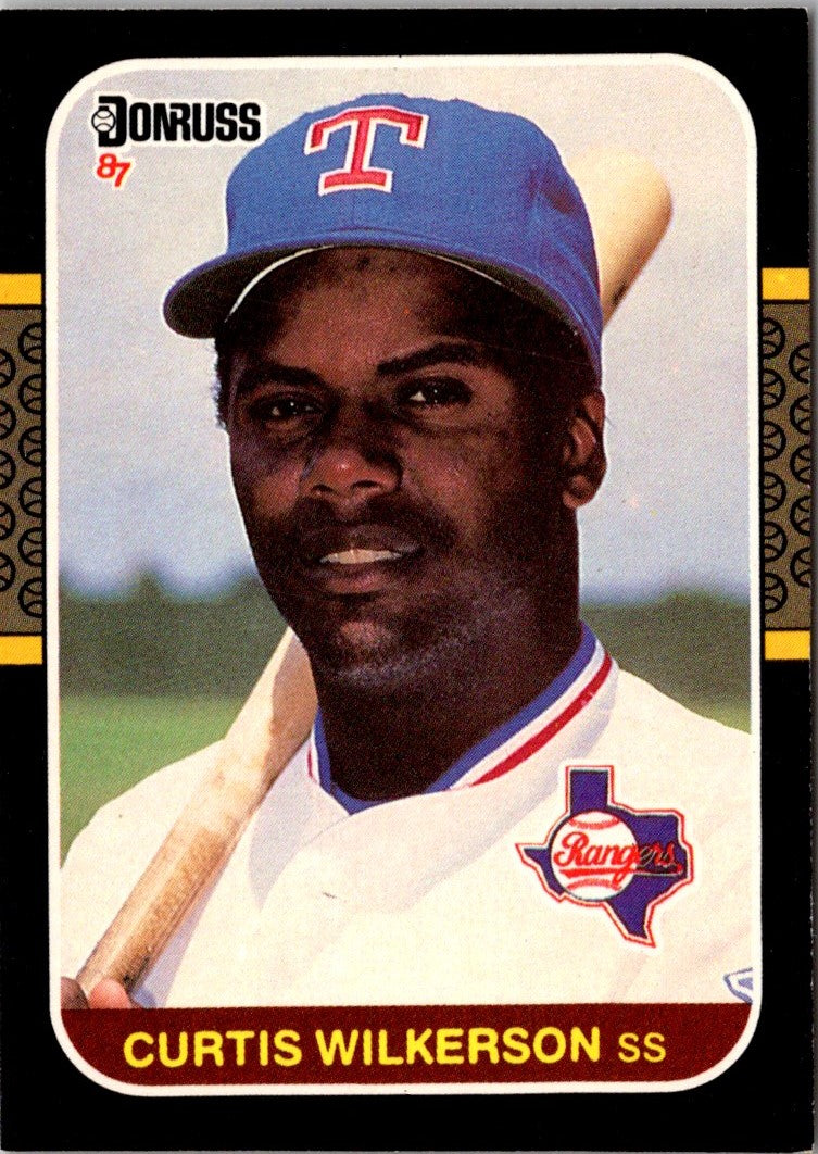 1987 Donruss Curtis Wilkerson