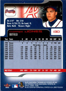 2002 Fleer Focus JE Chipper Jones