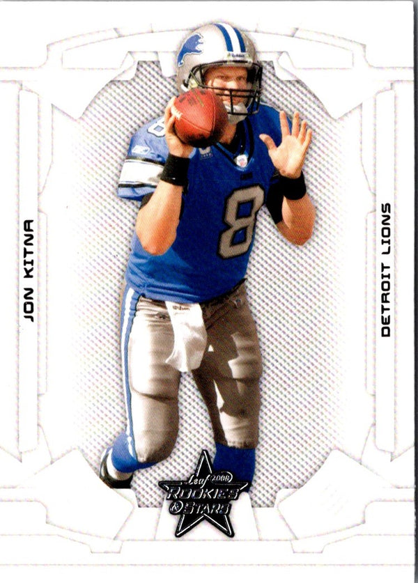 2008 Leaf Rookies & Stars Jon Kitna #31