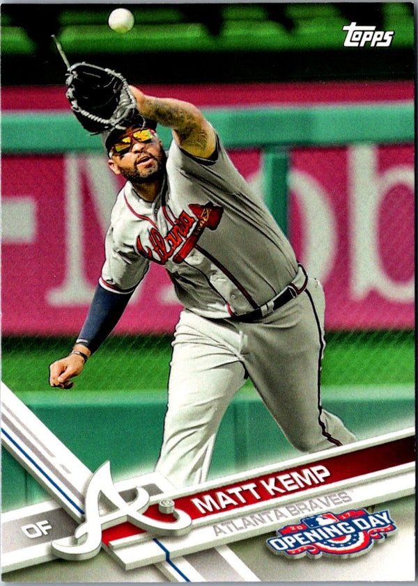 2017 Topps Matt Kemp #639