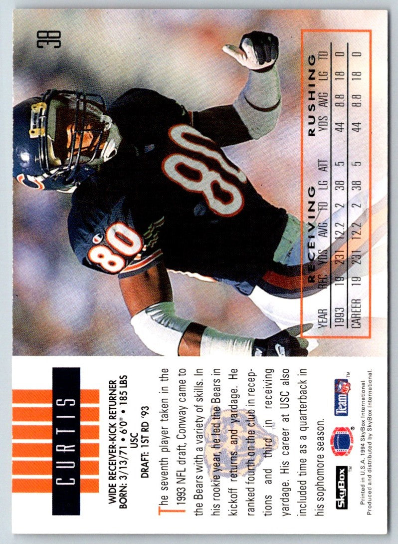 1994 SkyBox Impact Curtis Conway