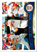 2011 Topps Albert Pujols/Adam Dunn/Joey Votto