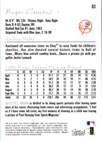 2002 Topps Gallery Roger Clemens #83