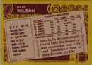 1986 Topps Dave Wilson