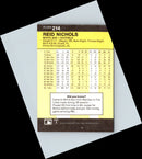 1986 Fleer Reid Nichols