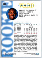 1995 Skybox Charlie Ward #353