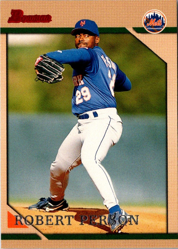 1996 Bowman Robert Person #317