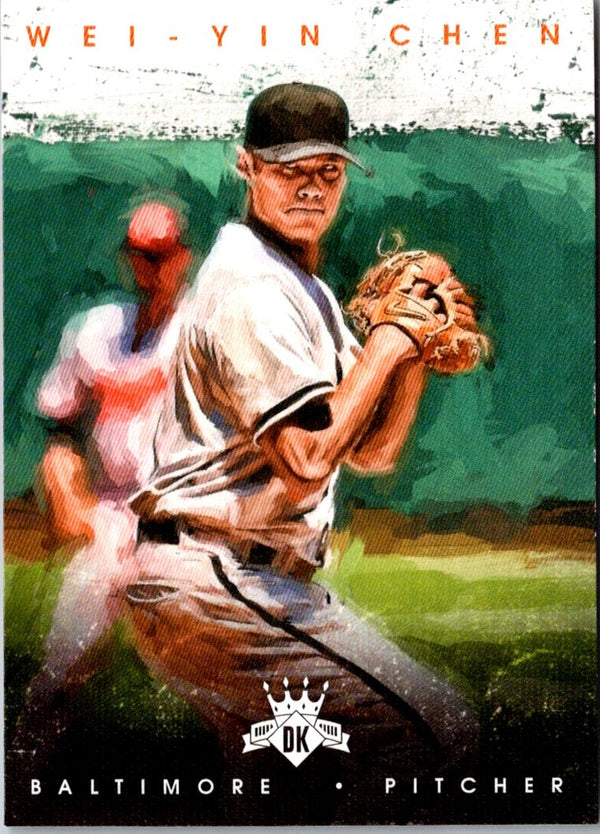 2016 Panini Diamond Kings Wei-Yin Chen #102