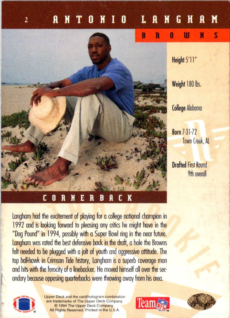 1994 Upper Deck Antonio Langham