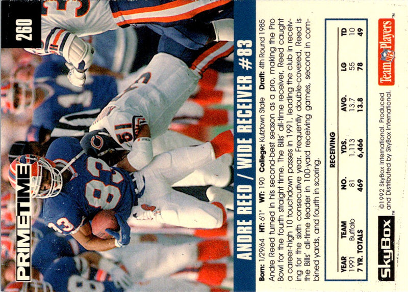 1992 Skybox Impact Andre Reed