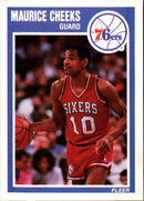 1989 Fleer Maurice Cheeks