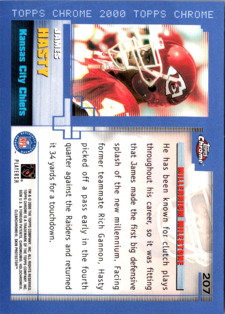 2000 Topps Chrome James Hasty