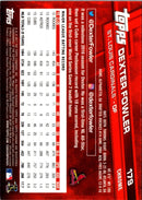 2017 Topps Chrome Dexter Fowler