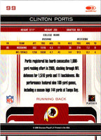 2006 Donruss Gridiron Gear Autographs Gold Holofoil Clinton Portis #99