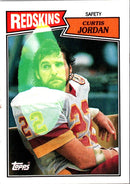1987 Topps Curtis Jordan