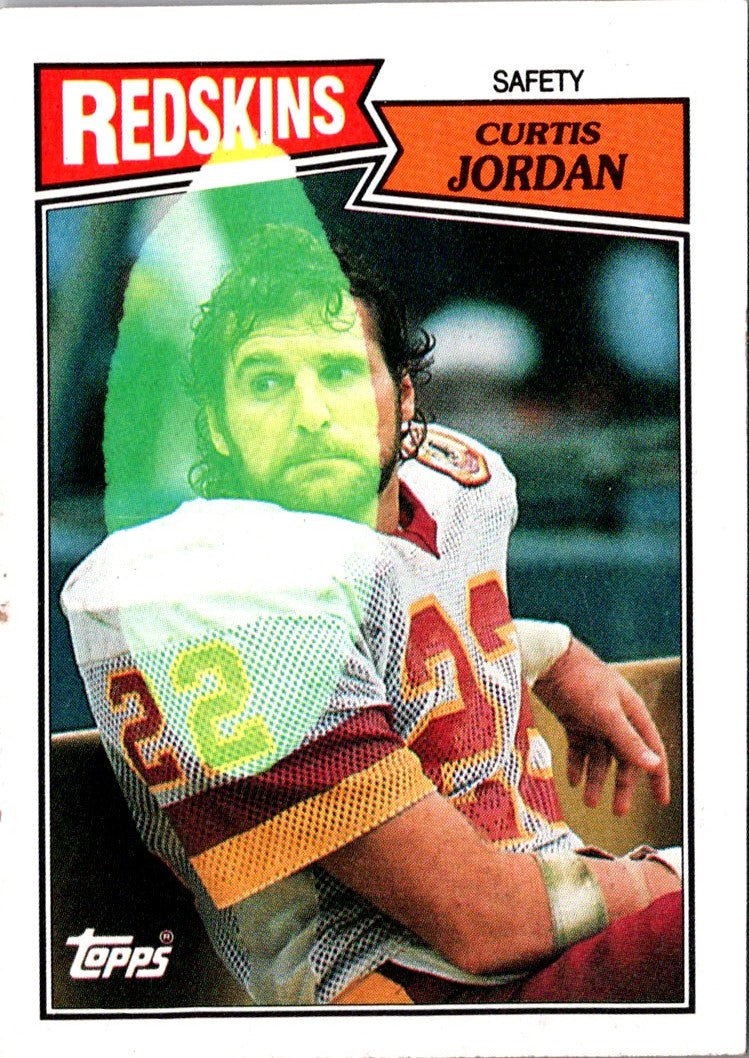 1987 Topps Curtis Jordan