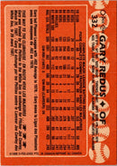 1988 O-Pee-Chee Gary Redus