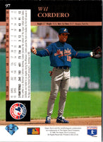 1995 Collector's Choice SE Wil Cordero #97