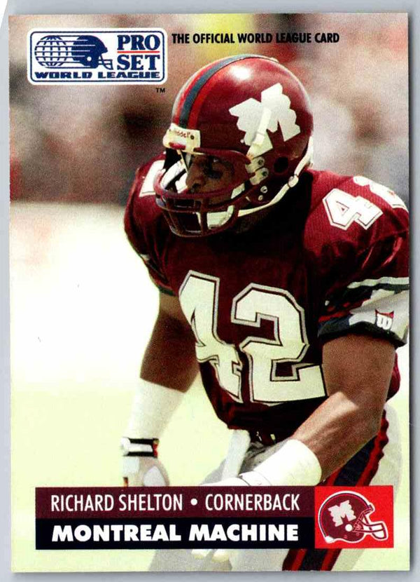 1991 Proset World League Richard Shelton #93