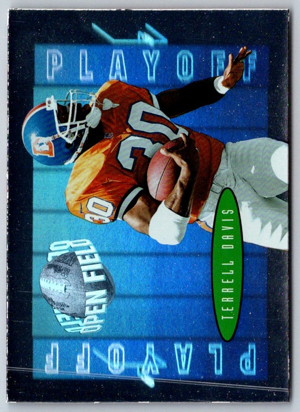 1997 Playoff Zone Prime Target Terrell Davis #4