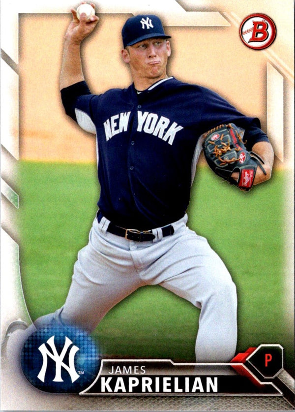 2016 Bowman Prospects James Kaprielian #BP71