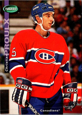 1994 Parkhurst Christian Proulx #121 Rookie