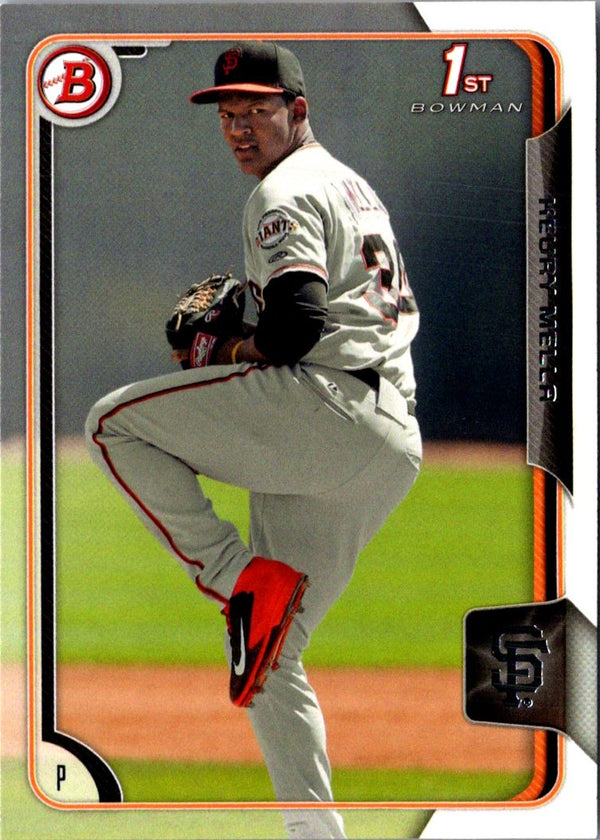 2015 Bowman Prospects Keury Mella #BP136