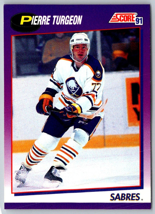 1991 Score American Pierre Turgeon #4