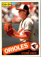1985 O-Pee-Chee Storm Davis #73