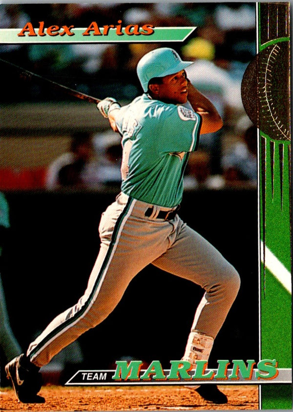 1993 Stadium Club Florida Marlins Alex Arias #4