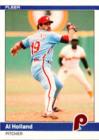 1984 Fleer Al Holland #35